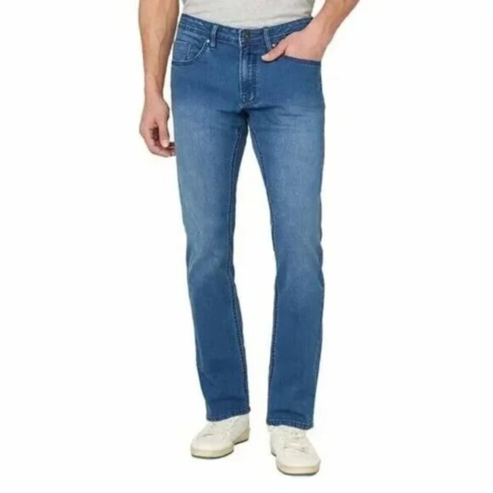 Buffalo David Bitton Adam Slim Stretch Jeans Mens Blue Medium Wash 40x29 NWT